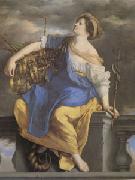 Orazio Gentileschi Public Felicity Surmounting Perils (mk05) oil on canvas